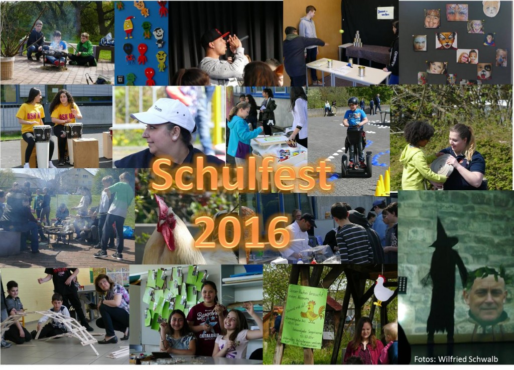 ARS Schulfest 2016 Collage